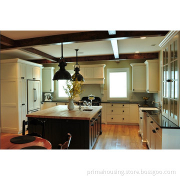 Modern Luxury Solid Wood Kitchen Cabinets DIY
